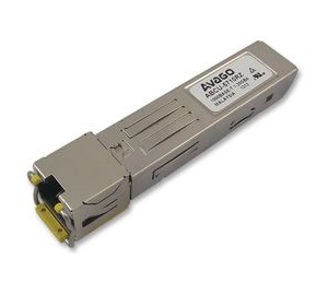 Avago - ABCU-5710RZ - 10/100/1000Base-TX SFP Transceiver (Copper, 100m, RJ-45)