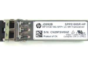 HPE - JD092B - H3C 10GBASE-SR SFP+850nm 300m DOM LC MMF Transceiver Module
