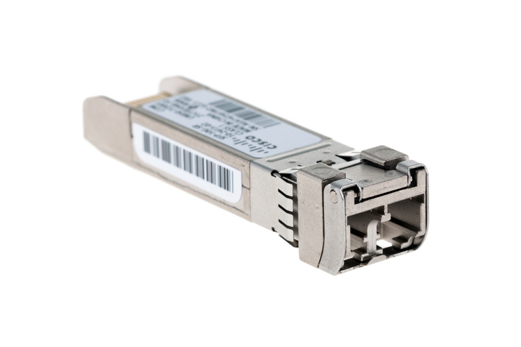 Cisco - SFP-10G-SR - 10GBASE-SR SFP+ 850nm 300m DOM LC MMF Transceiver Module